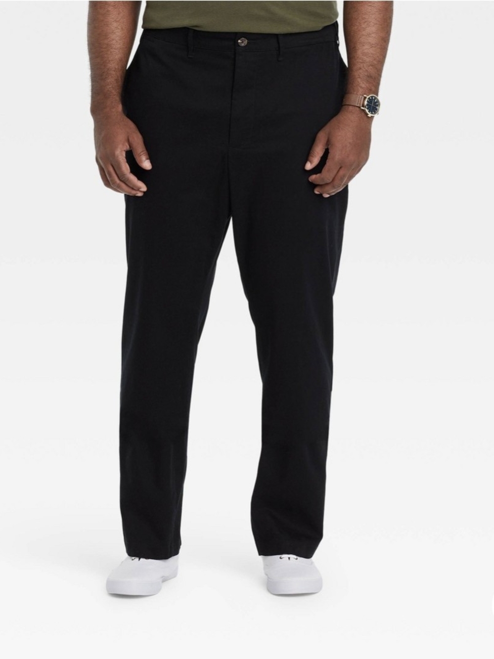 Goodfellow & Co Black Straight Chinos